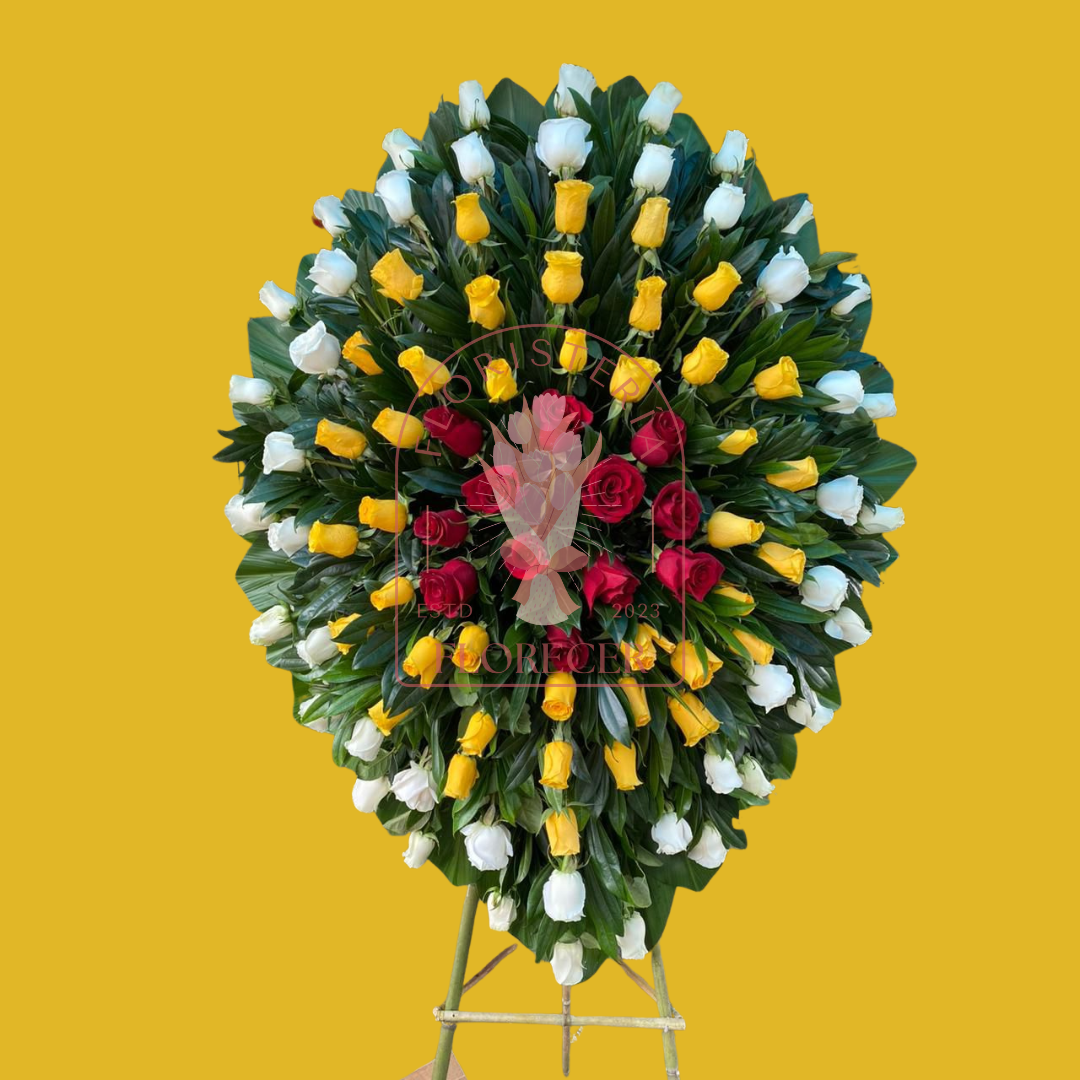 Corona Fúnebre 12 | Floristería en Cali | Florecer