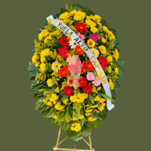 Corona Fúnebre 16 | Floristería en Cali | Florecer