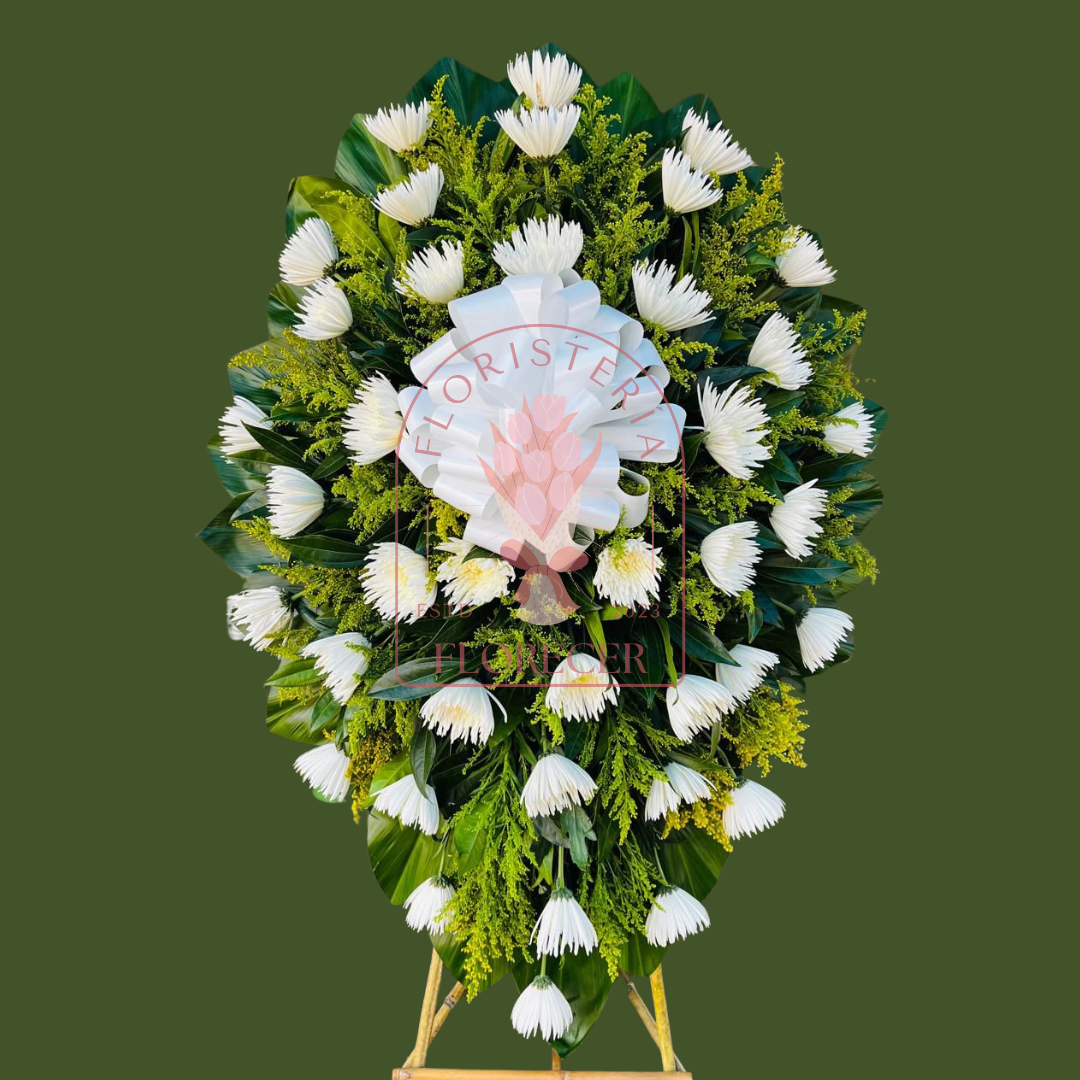 Corona Fúnebre 22 | Floristería en Cali | Florecer