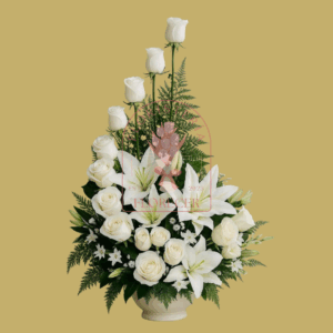 Corona Fúnebre 33 | Floristería en Cali | Florecer