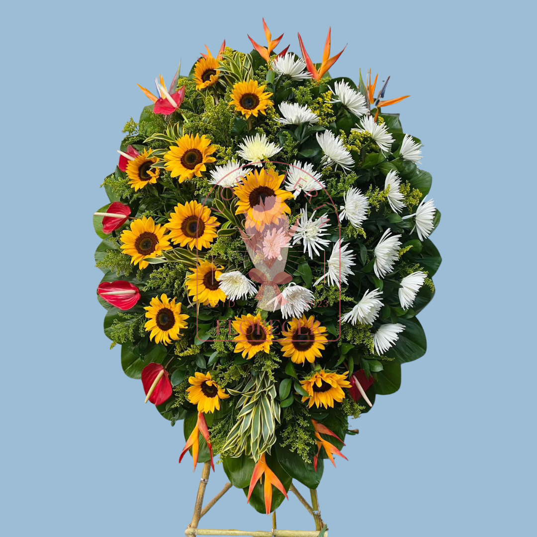 Corona Fúnebre 40 | Floristería en Cali | Florecer