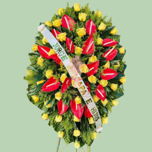 Corona Fúnebre 45 | Floristería en Cali | Florecer
