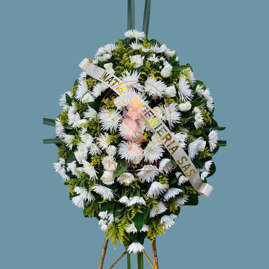 Corona Fúnebre 46 | Floristería en Cali | Florecer