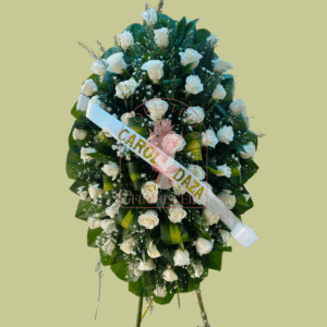 Corona Fúnebre 5 | Floristería en Cali | Florecer