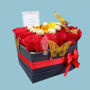 Cajas de Rosas y Flores 9 | Floristería en Cali | Florecer