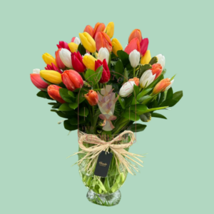 Floreros De Tulipanes 1 | Floristería en Cali | Florecer